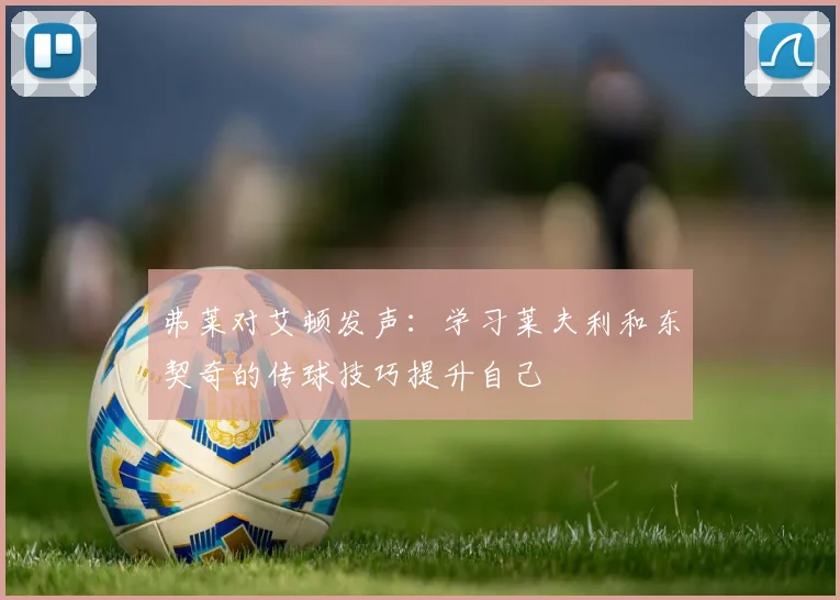 弗莱对艾顿发声：学习莱夫利和东契奇的传球技巧提升自己